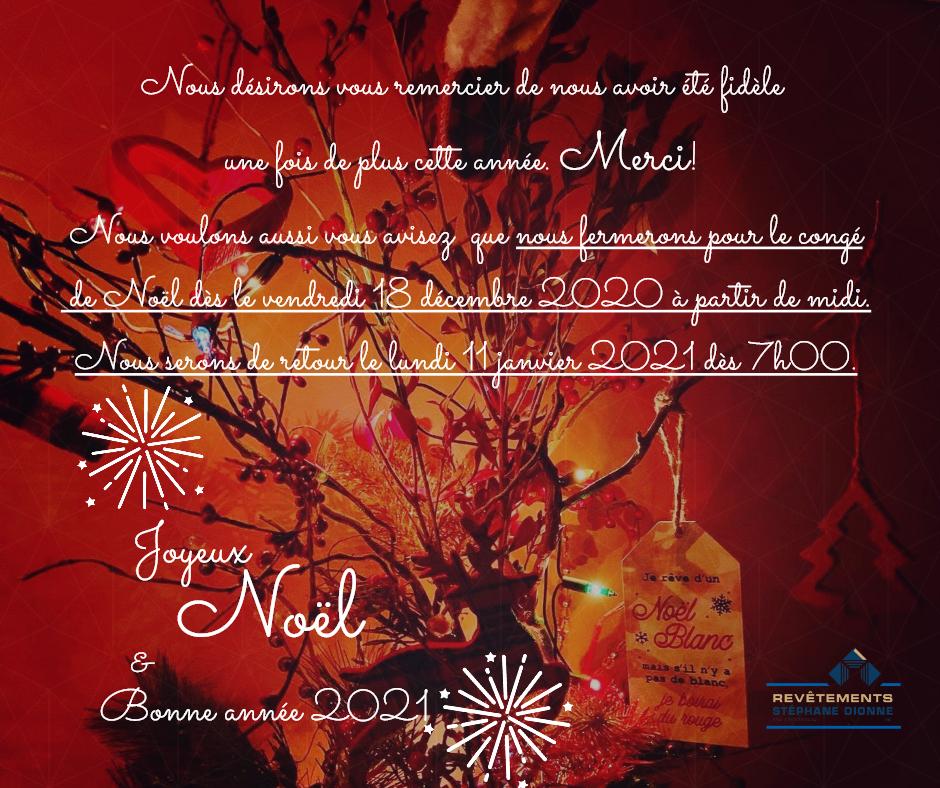 Nous fermerons pour les vacances de Noël du 18 dec midi au 10 janv incl.